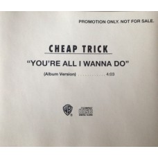 CHEAP TRICK You're All I Wanna Do (Warner Bros. Records PRO-CD-6969-R) USA 1994 PROMO ONLY 1-track CD-Single
